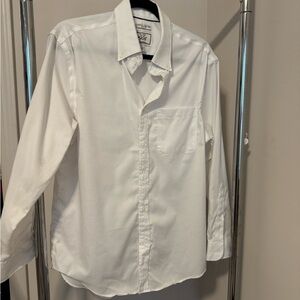 Classic White Men's Shirt